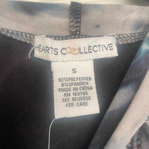 Hearts Collective Tie Dye Hooded T-shirt Dress - Picture 5 of 5